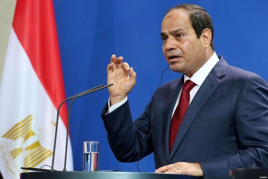 السيسي يوجه رسالة للفلسطينيين والاسرائيليين