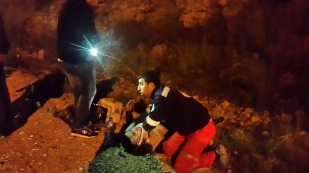 اصابة شاب من قرية عانين غرب جنين بحادث سير