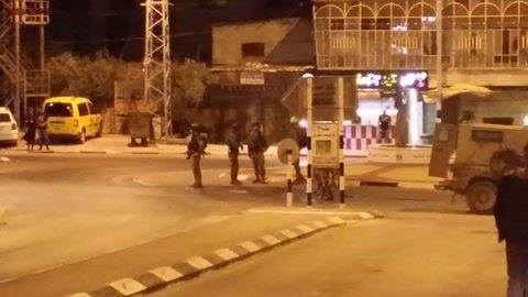 انتشار احتلالي مكثف في بلدة حوارة جنوب نابلس