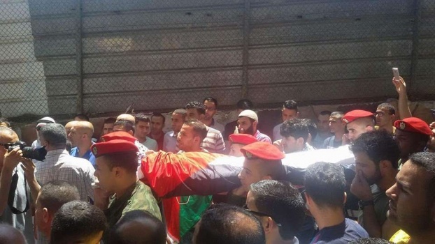 شهيد أوجع القلوب..تشييع جثمان الشهيد الطفل بدران في بيت عور التحتا
