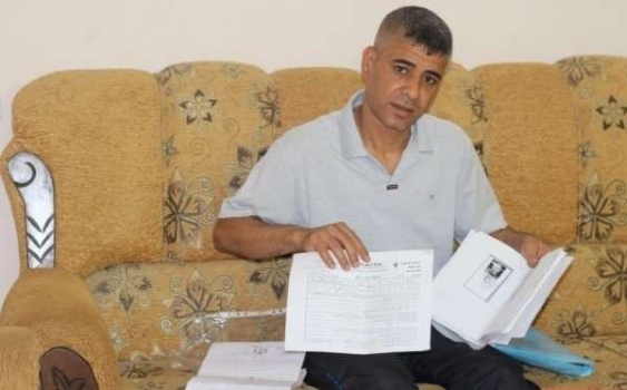 اسرائيل تجبر اسير محرر على تطليق زوجته مقابل علاجها (صور)