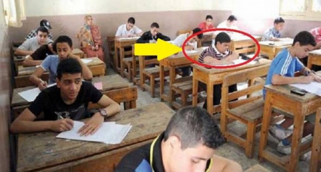 صورة| أغرب حالة غش في أمتحان إنجليزي للثانوية العامة!