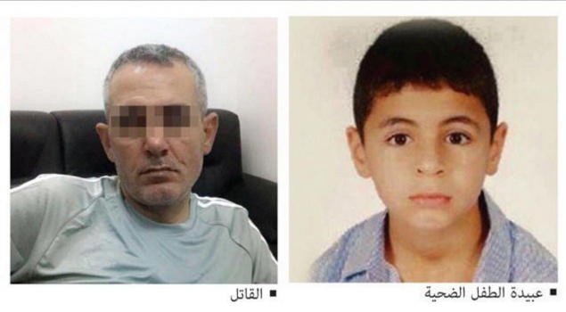 قاتل الطفل عبيدة يعترف بجريمته و يقول : كنت بغيبوبة و تناولت (5) زجاجات فودكا