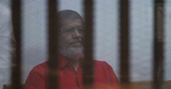 غداً البت بحكم الاعدام على مرسي فى قضية "التخابر مع قطر"