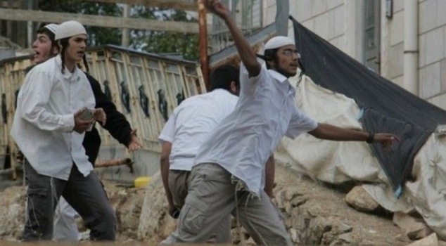 رام الله : تضرر 5 مركبات فلسطينية بحجارة قطعان المستوطنين