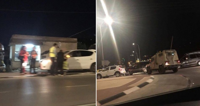 الاحتلال يغلق مدخل بلدة بيتا جنوبي نابلس