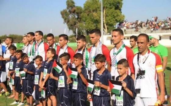 رغم الظروف الصعبة .. الأهلي الخليلي هزم النشامي ذهابا وأصبح على بعد خطوة من لقب كأس فلسطين