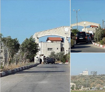 فيديو: الأحتلال ينصب حاجز عسكري في قرية زبوبا غرب جنين