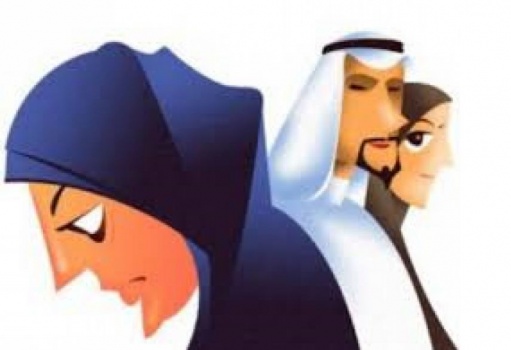 ردة فعل سيدة بعد ان علمت بزواج زوجها السعودي من امراة ثانية