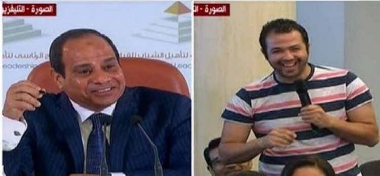 بالفيديو .. كيف رد السيسي على طالب قال له " انا ما انتخبتش حضرتك" ؟