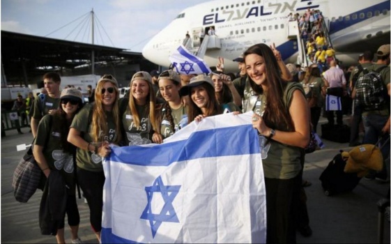 قرابة 200 مهاجر يهودي يصلون للكيان الصهيوني