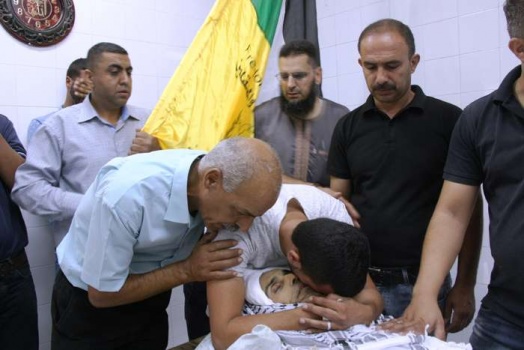 تشيع جثمان الشهيد نعيم الشوامرة بالخليل