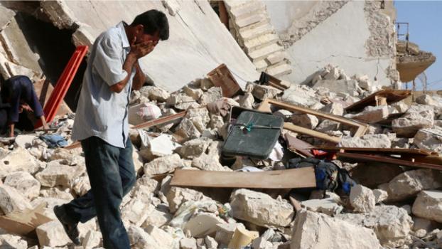 منظمة حقوقية تدعو لوقف إطلاق النار في حلب بشكل مستمر