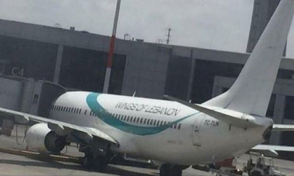 طائرة لبنانية تحط في مطار اللد !