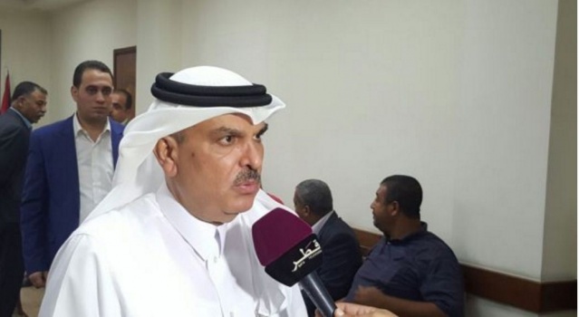 العمادي: إسرائيل وافقت على إنشاء محطة كهرباء بالطاقة الشمسية لغزة