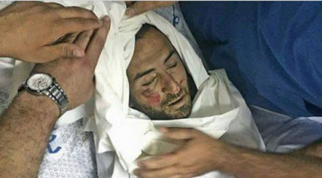 استشهاد عبد الرحمن أحمد الدباغ في مواجهات شرق مخيم البريج
