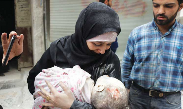 مجازر توقع 81 قتيلاً في قصف طيران النظام وروسيا على حلب بقنابل «ارتجاجية»