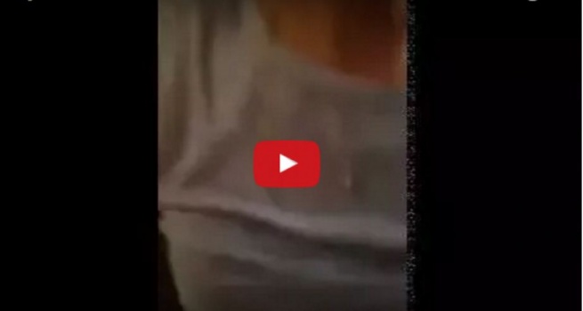 فيديو| لحظة محاولة فتاة الانتحار بالسكين في بلد عربي شقيق!