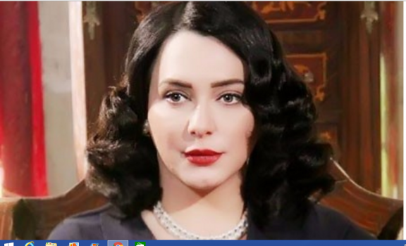 سلاف فواخرجي في جولة تسوق بالسوق الشعبي في الخرطوم.. صور