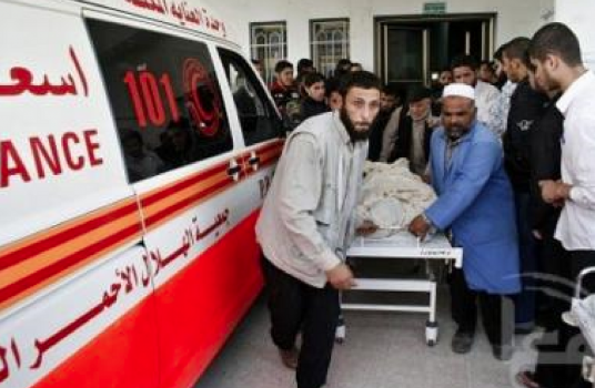 إصابة مواطنين أحدهما بالغة الخطورة في حادث سير وسط قطاع غزة