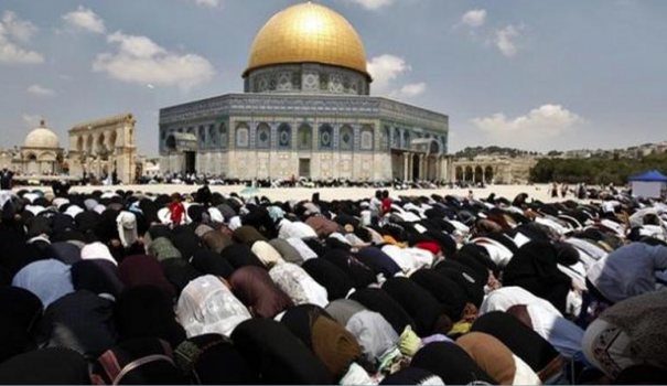 250 مواطن من غزة يصلّون في الاقصى