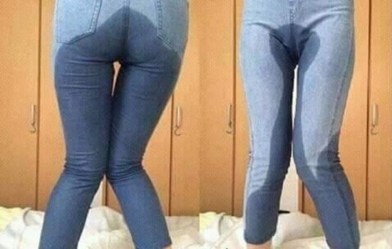 لن تصدق آخر "صيحات" الموضة.. الجينز المبلول! (صورة)