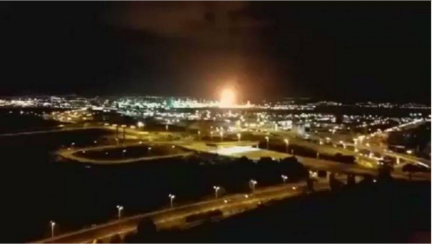 انفجار يهز مصفاة البترول في مدينة حيفا