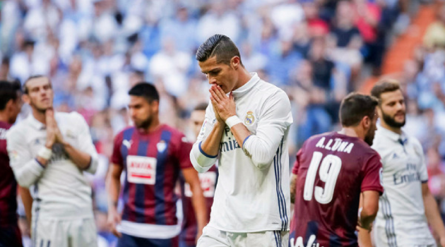 إيبار ينتزع تعادلاً تاريخياً من ملعب ريال مدريد