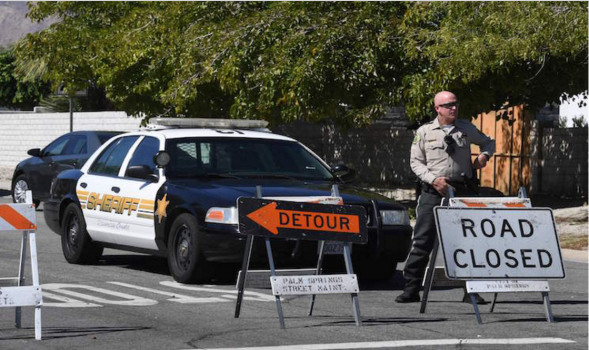 القبض على مشتبه به في حادث قتل شرطيين في كاليفورنيا الأمريكية
