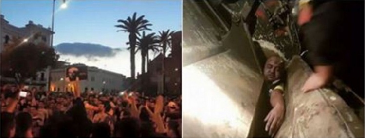 بالفيديو: طحن بائع اسماك مغربي والمغاربة ينتفضون على الجريمة البشعة !