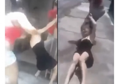 فيديو| أعنف انتقام لبرازيليّة من عشيقة زوجها .. سيصدمكم ما فعلته!