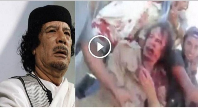 فيديو نادر: لن تصدقوا ماذا قال معمر القذافي قبل مقتله بلحظات !
