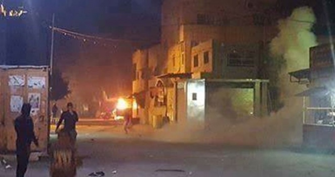 بالصور..إصابات بالاختناق في مواجهات مع قوى الأمن بمخيم جنين