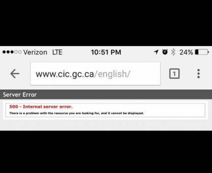 تعطّل الموقع الإلكتروني الخاص بالهجرة إلى كندا بسبب التدفُّق الشديد مع  فوز ترامب بالرئاسة