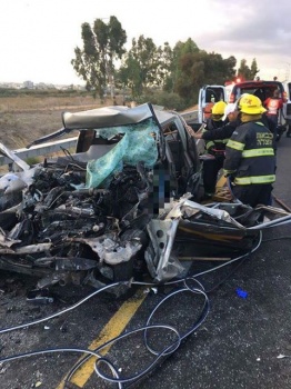 مصرع شابين وإصابة ثالث من قرية جت المثلث في حادث سير مروع