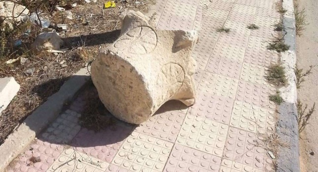الشرطة تنقذ قطعة أثرية قديمة من التلف والضياع في الخليل