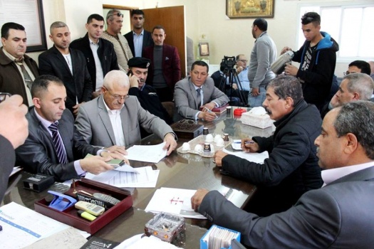بلدية قراوة بني حسان تجري مراسم استلام وتسليم المجلس البلدي الجديد