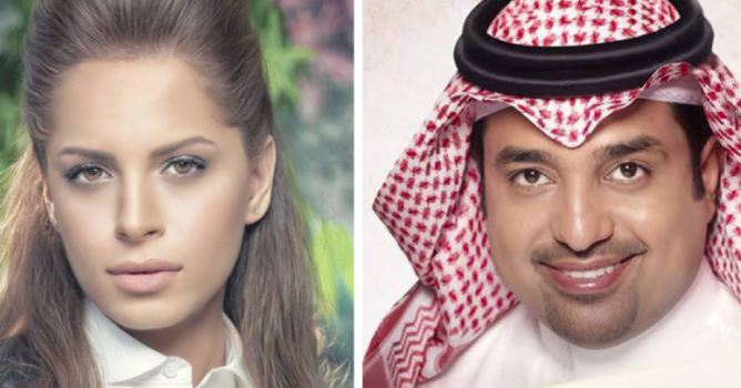 ماذا يجمع أمال ماهر بـ راشد الماجد في دبي؟