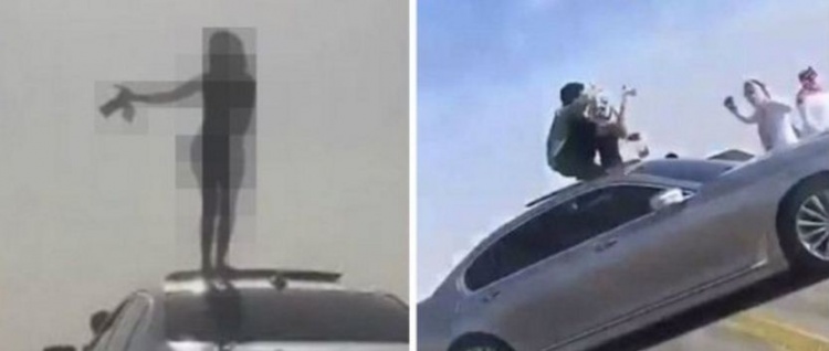 "الفتاة الراقصة" وصاحب الـBmw في قبضة الشرطة السعودية.. هذه قصتهم