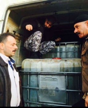 ​ضبط 3000 لتر سولار مهرب في جنين