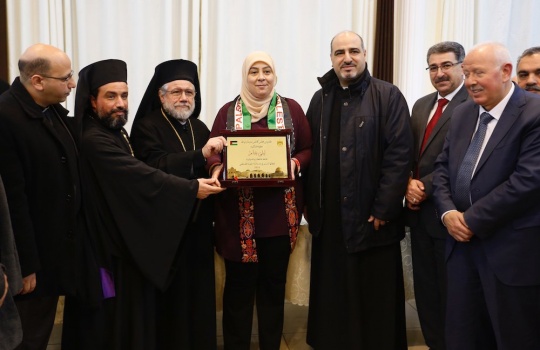 الكنائس والمؤسسات المسيحية تكرم محافظ رام الله والبيرة