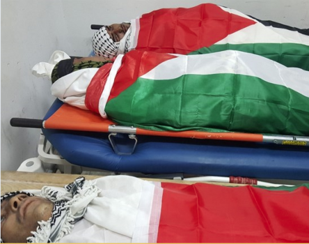 الخليل تستعد لدفن 4 شهداء