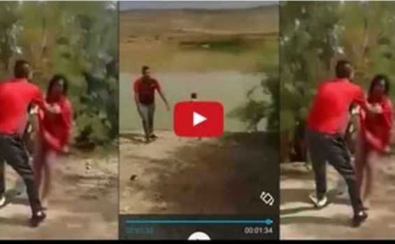 فيديو يهز الجزائر.. شاب يعذب فتاة لإغتصابها بتشجيع من فتاة أخرى!
