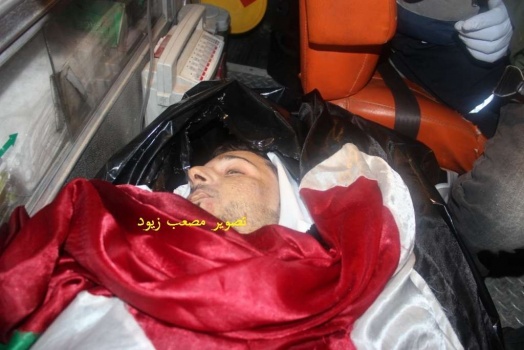 بالصور..الاحتلال يسلم جثمان الشهيد أبو غراب من قباطية