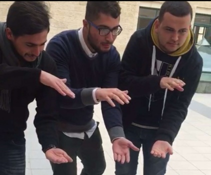 شاهد : تحدي المانيكان في جامعة القدس