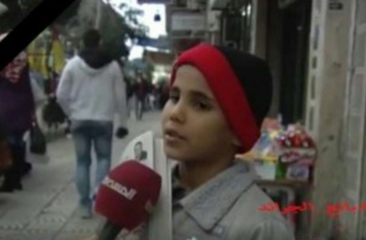 بالفيديو .. طفل من غزة تمنى الموت ببداية العام، وتحققت امنيته اليوم!