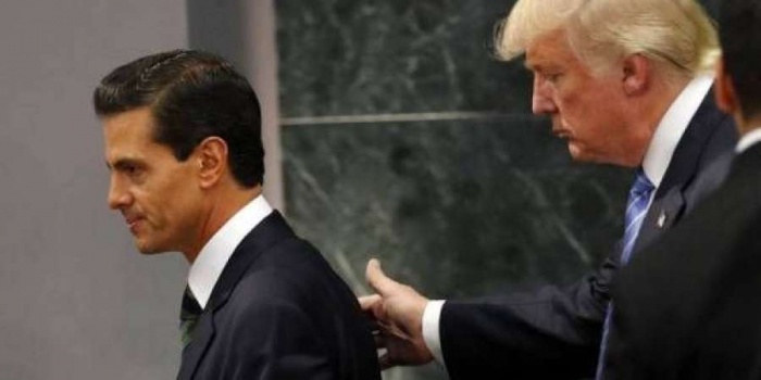 ترامب لرئيس المكسيك لا أهلاً ولا سهلاً  ان لم تدفع