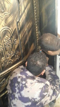 إنقاذ و تحرير طفلتين محتجزتين داخل منزل في مدينة جنين