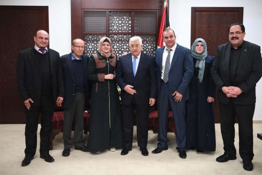الرئيس يستقبل الطالبة أديان عقل