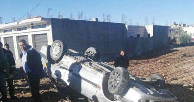 مصرع شاب بحادث سير ذاتي في يطا